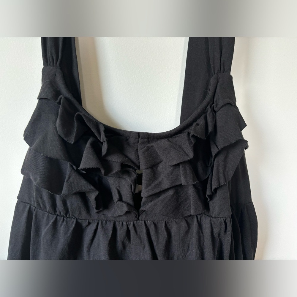Free People Beach Valley Black Dress - Picture 5 of 7